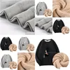 Felpe con cappuccio da uomo Felpe con cappuccio da donna girocollo Felpa con cappuccio femminile in agnello di cashmere Autunno e inverno sciolto più pile addensato a maniche lunghe Dh0Qi