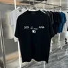 dg dolce gabbana Вы HQ36 Italie Brand Tees Milan Designer Fashion Men Woman Luxury Blanc Blanc et S Correct Lettre imprimé Tshirts Polos Tops Shirt Shor XY0F JX52