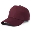 Ball Caps Solidny kolor regulowany odcień na świeżym powietrzu Mężczyzny Baseball Cap Spring Summer Candy Ochrona przeciwsłoneczna Kobiety Snapback Tata Hat