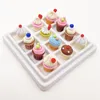 Cupcake Miniature Mini Harts Cake Mold For DIY Jewery Accessories Fake Cakes Decoration 1222157