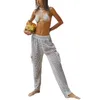 女性のズボンの女性水着をカバーカバービーチ水着のために薄いビキニ底