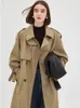 Trench da donna MOLAN Autunno Vintage Giacca a vento da donna Design oversize Streetwear Elegante cappotto stile inglese Casual femminile