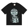 Designer Galler Tee T-shirts Casual Man Womens Tees hand-painted ink splash graffiti letters loose short-sleeved round neck clothes 33colours