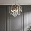 Chandeliers Modern Luxury Gold Tree Branch Bubble Crystal Chandelier Lights For Dining Room Kitchen Living Bedroom Decor