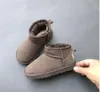 2024 UGGsity Nieuwe Laarzen Kinderen Australië Snowboot Designer Kinderschoenen Winter Klassieke Ultra Mini Botton Baby Jongens Meisjes Enkellaarsjes Kid Bont GH242