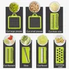 Fruit Vegetable Tools 11 in 1 Chopper Multifunctional Food Veggie Salad Manual Grater Kitchen Gadgets Mandolin Potato Cheese 231026