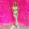 Cosplay Sexy strass maille Lingerie body pornographique bodystockings pour femmes résille Catsuit Teddy Babydoll bas sous-vêtements