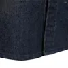 Chemises décontractées pour hommes 2023 Printemps Denim Hommes Manches longues Coton Cowboy Mans Mode Solide Couleur Slim Fit Jeans Chemise pour