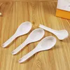 Coffee Scoops Soup Spoons 75Pcs Japanese Style Creative Rice Chinese Asian With Long Handle For Restaurants