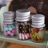 Kitchens Play Food 1/6 Scale Cute Mini Glass Candy Jar Mini Bear Jelly Drops Simulation Miniature Dollhouse Food for Barbies Blyth Doll Kitchen ToyL231026