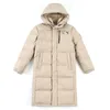 North face Piumino lungo piumino invernale caldo cappotto ispessito Giacca da sci antivento da donna piumino da donna cappotti firmati da donna 2DV8O