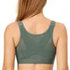 Reggiseno posturale con chiusura frontale non imbottito, a forma di X, senza fili, a forma di X, da donna, taglie forti282J