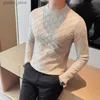 Men's Sweaters Pull Homme Autumn Winter New Plus Size Round Collar Long Sleeve Sweaters For Men Clothing All Match Slim Fit Casual Pullovers Q231026