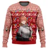 Men's Hoodies Christmas Dream Chainsaw Man Ugly Sweater Gift Santa Claus Pullover Men 3D Sweatshirt And Top Autumn Winter Clothi