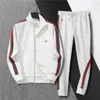 Mannen trainingspakken mode jassen pakken heren hiphop stijl kleding set herfst streetwear winter sportkleding jas voeg joggerbroek toe