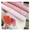 Lip Gloss HEALLOR Três cores Veludo Esmalte Conjunto Duradouro Resistente à Cor Laranja Marrom Pasta de Feijão Cor Batom Maquillaje