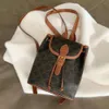 borsa Celinne di design Borsa vintage casual con coulisse mini zaino portatile 2023 nuova borsa Arco di Trionfo zaino in pelle da donna Borsa tote