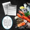 Dinnerware 20 Pcs Foil Bag Storage Insulation Aluminium Vegetable Cooler Box Fruits Bags Aluminum Bubble Envelope