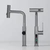 Kitchen Faucets Waterfall Pull Out Nozzle Cold Water Sink Mixer Stream Sprayer Rotation Tap Accessories