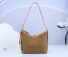 Carryall sacos tote bolsa de compras de luxo designer mulheres bolsa de ombro couro vintage hobo sacos com zíper bolsa carteira senhora bolsas bolsa 34cm