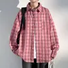 Giubbotti da uomo TFETTERS 2023 Autunno Plaid Degli Uomini di Modo Coreano Manica Lunga Giacca da Uomo Harajuku Streetwear Casual Cappotto Maschile M-5XL