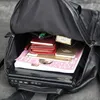 Mochila mochilas homens mochila de couro genuíno moda mochila para adolescentes meninos saco de viagem masculino portátil sacos reais