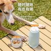 حامل الكلاب Donis Universal Portable Pocket Water Cup Multi-Filter Walking Feeder Pet Outdoor Products