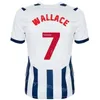 West Bromwich Soccer Albion 2 Darnell Furlong Jerseys 23-24 Club 7 Jed Wallace 6 Semi Ajayi 10 Matt Phillips 19 John Swift 21 Brandon Thomas-Asante Kits de camiseta de fútbol