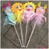 Balloon Christmas Halloween LED Cartoon Transparent Toys Sunflower Cow Night blinkande Lysande handhållna ballonger Party Decoration Drop Dhdcy