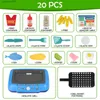 Mutfaklar Yemek Mutfak Renk Değiştiren Oyuncaklar Oyun Gıda Gurme Pişirme Kutusu Oyuncak Işıklı 20 PCS Simülasyon Playset Mutfak Aksesuarları Çocuklar için Hediye231026