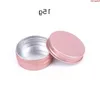 15G Rose Or Bronzer Aluminium Baume À Lèvres Conteneurs Cadeau Stockage Ménage Cosmétique Échantillon Maquillage Eyecream Gel Emballage Tingoods Mgdma