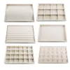 LINEN SMEYCH ARGANISER TRAYS STAPLABLE NACKLABE RING SHOWCASE JEYCHERY DISPLAGE STALTERING TRAY PORTABLE JEYCHAY TRAY STAND MX2311Y