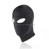 Masques de fête Bdsm Gay Toys Fetish Masque Bondage Hood Adt Jeux Tissu élastique Fl Head Restraint Jouet Érotique Pour Femmes Hommes Q0818 Drop Deli Dhyi6