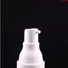 15 ml 20 ml Travel Mini Cosmetic Airless Bottle DIY Frosting Vakuum 30 ml 50 ml Liquid Lotion Cream Toalettetrier Behållare 150 st/LotGoods MLNKT