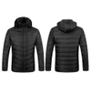 Outdoorjassen Hoodies Zone 9 waterdicht, winddicht en warm USB elektrisch buitenkamperen wandeltocht 231026