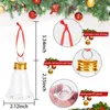 Decorazioni natalizie 16PC 50ML Lampadina Decorazione Palla Bottiglia d'acqua Alcol Riempito Ornamenti per l'albero Lampadine di succo Decorazioni per feste 231025