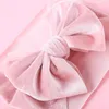 Haarschmuck Baby Stirnband für Kind Bogen Kopfbedeckung Breiter Turban Kinder Samt Kinder Gummibänder Mädchen Kleinkind Headwrap