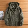 Homens mistura jaqueta bomber 2023 militar tático impermeável blusão multi bolso ao ar livre casual primavera outono trench coat 231026