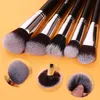 Makeup Tools Beili Black Brushes Set Professional Natural Goat Hair Foundation Powder Contour Eyeshadow Make Up 231025