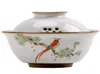Ru kiln bird gardon gaiwan retro threeperson pastrol ceramic tea bowl tureen accessories home decor4541908