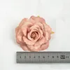 Dekorative Blumen, 15 Stück, 8 cm, Seidenrose, künstlicher Blumenkopf für Zuhause, Hochzeit, Party, Dekoration, Scrapbooking, Valentinstag, gefälschte Blumen