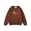 Kinder Designer 100 % Baumwolle mit Kapuze 2023 neue farbige Buchstaben Kind Sweatshirts Jungen Mädchen Luxus Pullover Baby Kinder Kleidung esskids CXD2310264