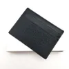 Fashion Men Women Real Leather Credit Card Holder Fashion Mens Mini Bank Card Holder Liten Slim Real Leather Plånböcker WTIH Box2363