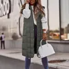 Gilet da donna Donna Autunno e Inverno Gilet leggero in cotone Gilet termico senza maniche con cappuccio Cappotto da donna per uomo