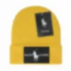 Designer Fall and Winter Knitted POLO Beanie men and women casual hats high-quality Knit Warm Beanies Hats Female Bonnet Beanie Caps 10 colors J-4