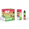 Originele UZY Bang King 6000 Bladerdeeg Wegwerp E-sigaretten 0,8 ohm Mesh Coil 14 ml Pod Batterij Oplaadbare elektronische sigaretten Bladerdeeg 6K 0% 2% 3% 5% Wegwerpvape 10 smaken