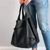 Evening Bags 2023 Soft Large Capacity Tote Bag Shopper Women Handbag Luxury Pu Leather Shoulder Retro Oversized Women's Trend