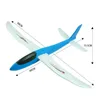 Flygplan Modle 60 x 100 x 15,5 cm Handkastande flygplan DIY EPP Foam Flexibel Hållbar handkastande flygplan Plan Model Outdoor Toy 231025