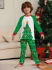 Family Matching Outfits Cute Christmas Father Mother Kids Baby Pajamas Sets Mommy and Me Xmas Pjs Clothes TopsPants 231026