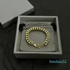 Persönlichkeit Altes Design Charme Armbänder Frauen Doppel Schichten Dicke Kette Armbänder Dame Täglichen Street Fashion Schmuck